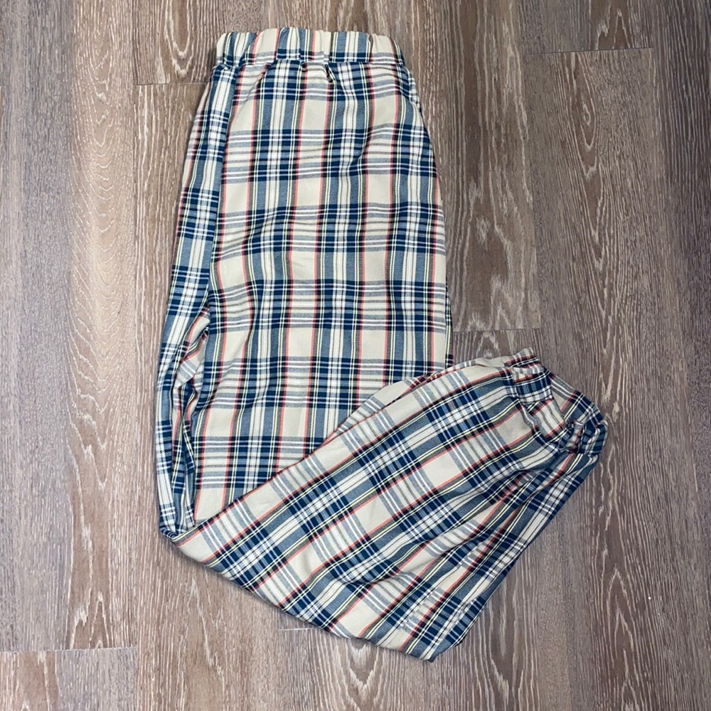 NWOT Jogger Plaid Pants